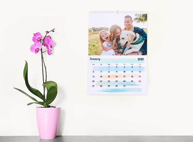 Personalisierte Kalender selbst gestalten: A5, A4, A3 und XL | Colorland DE
